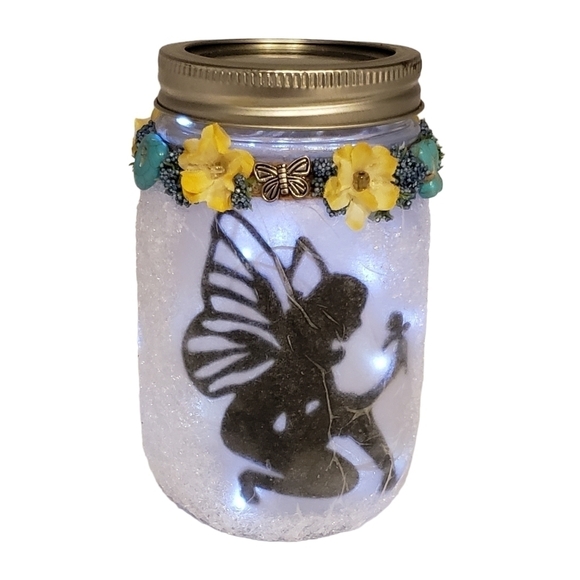 Lighted Fairy Mason Jar - Picture 2 of 8